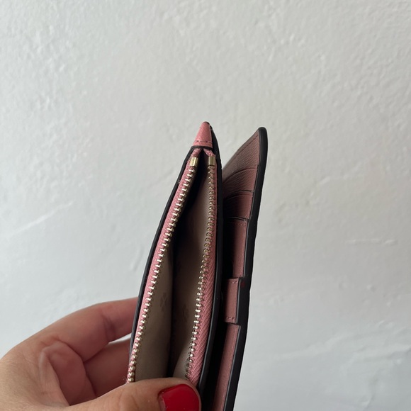 Kate Spade Pink Wallet with Beaded Monkey - Picture 4 of 4